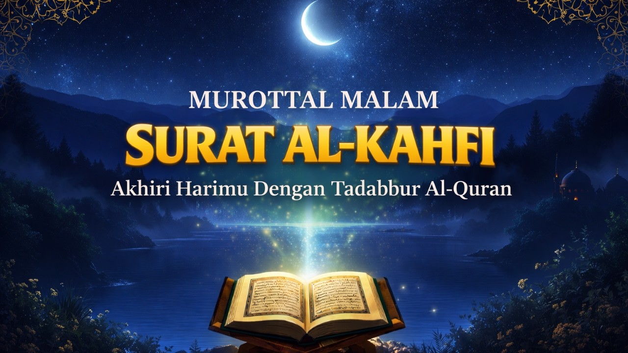 Surah Al-Kahfi Merdu | Untuk Tidur & Relaxing | Quran Penyejuk Jiwa