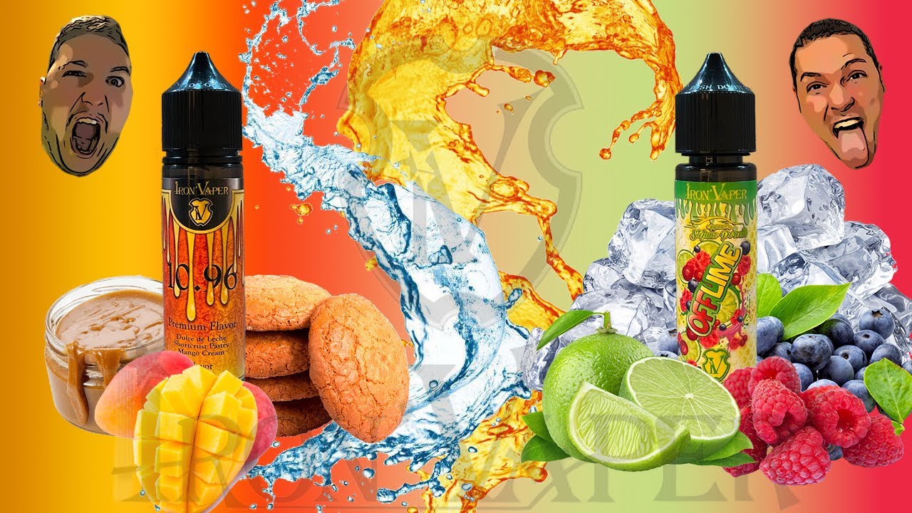 OFF LIME & 10.96 by IRON VAPER !!! LI ABBIAMO ASSAGGIATI PER VOI !!!