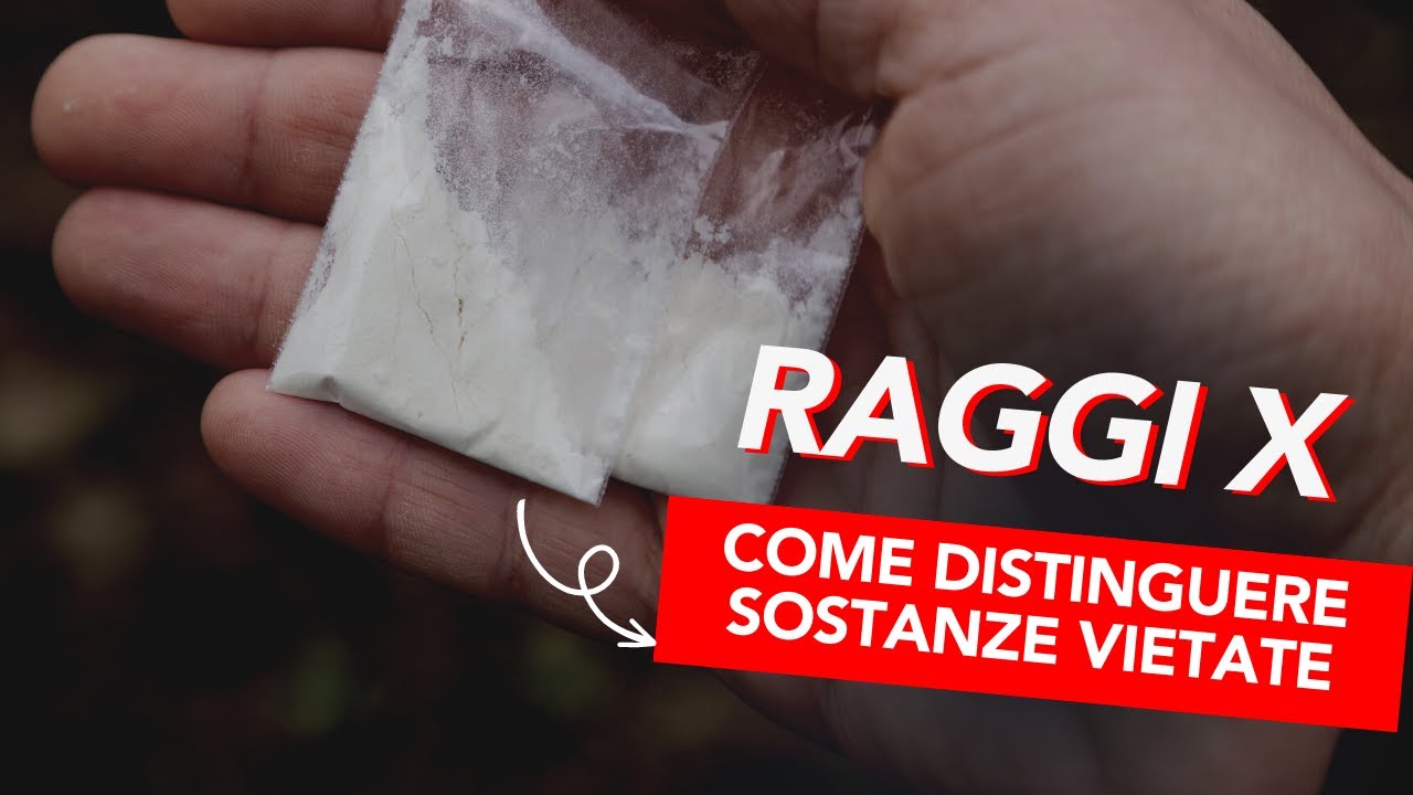COME impianti a RAGGI X distinguono ZUCCHERO e COCAINA?
