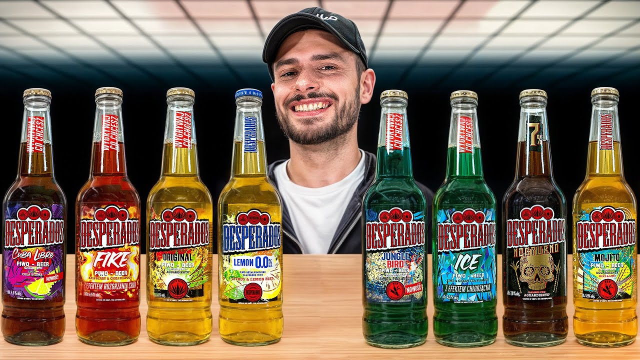 Wypiliśmy WSZYSTKIE SMAKI DESPERADOS!