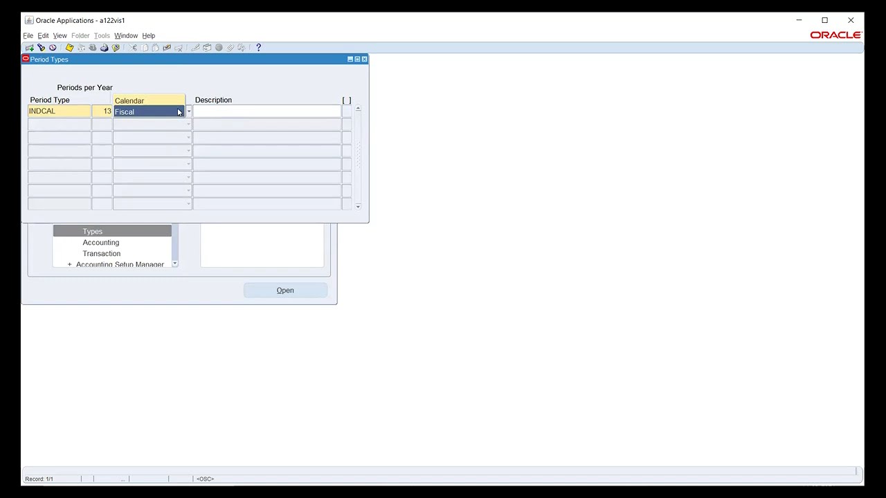Oracle Functional R12 - GL setups