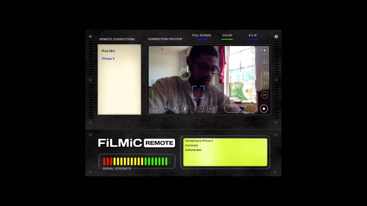 FiLMiC Remote demo