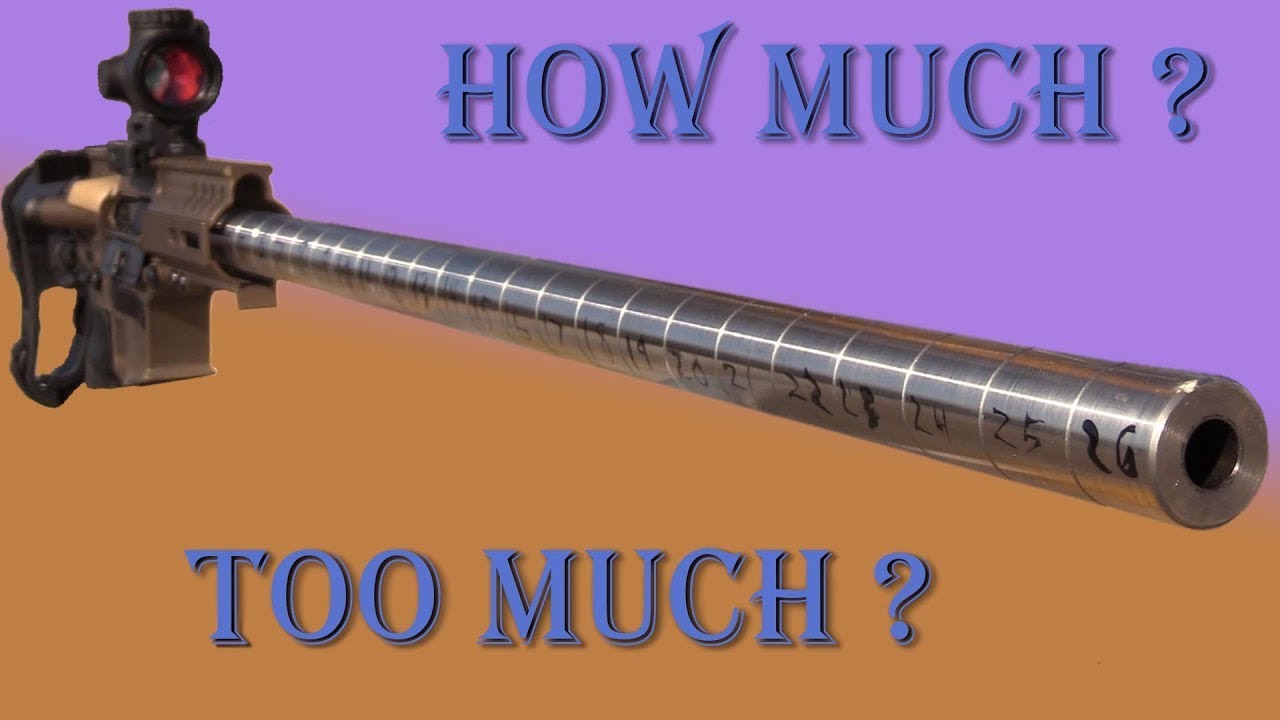 Can Your Barrel Be Too Long? (45 Carbine)