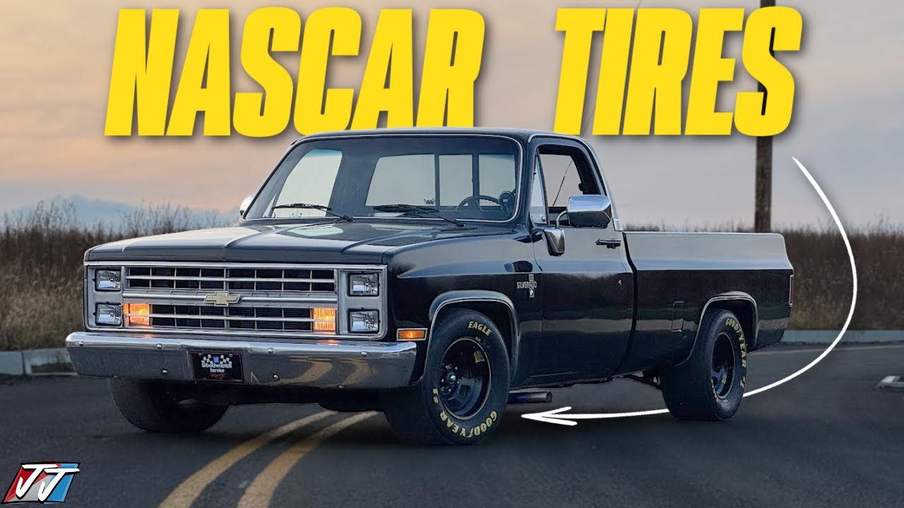 Я поставил шины NASCAR на свой уличный грузовик C10!