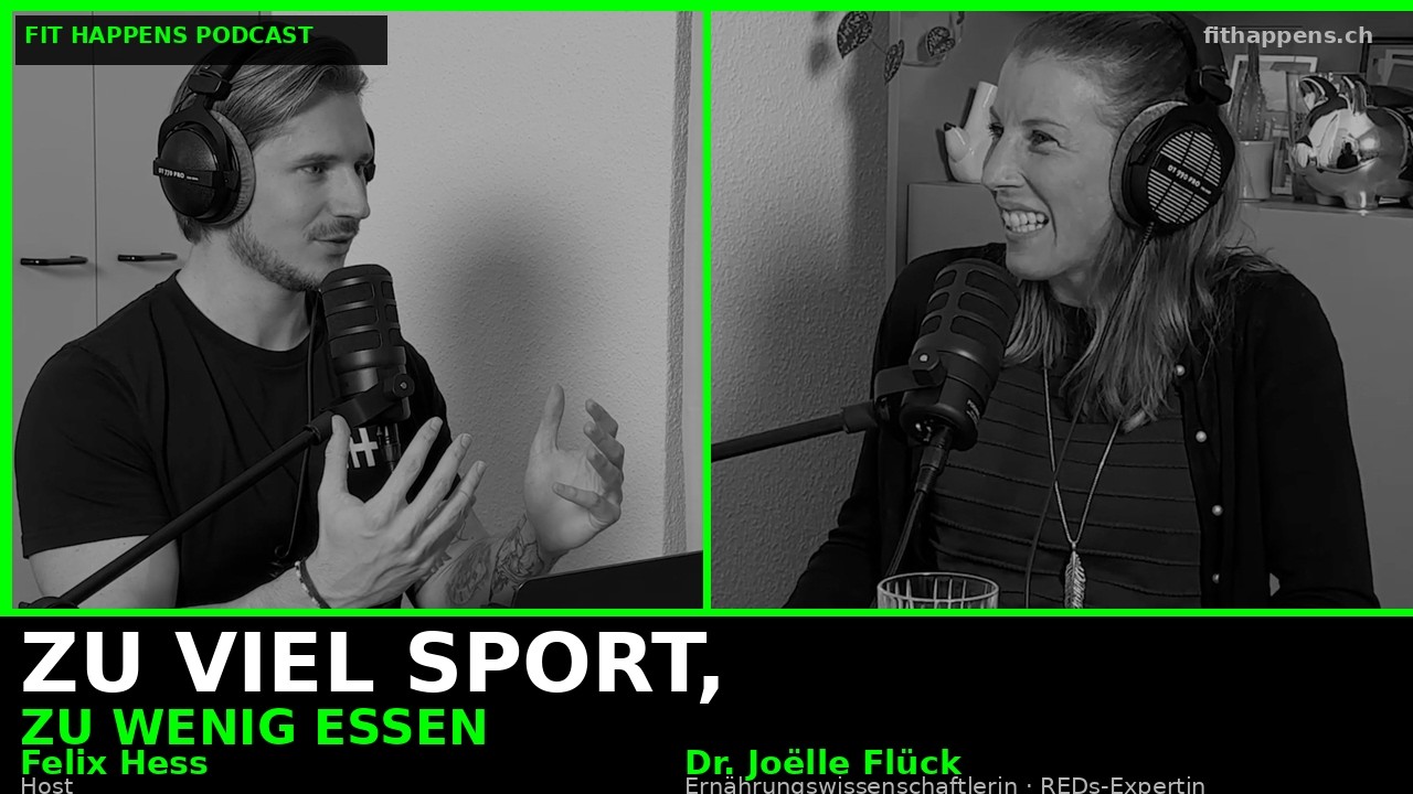 Dr. Joëlle Flück: Wenn zu viel Sport und zu wenig Essen zum Problem werden (REDs)