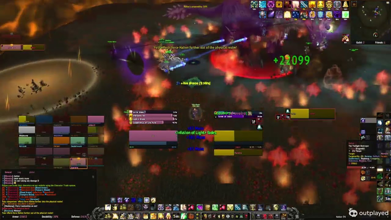 Wrath of the Lich King WOTLK Ruby Sanctum 25 MAN Holy Paladin POV