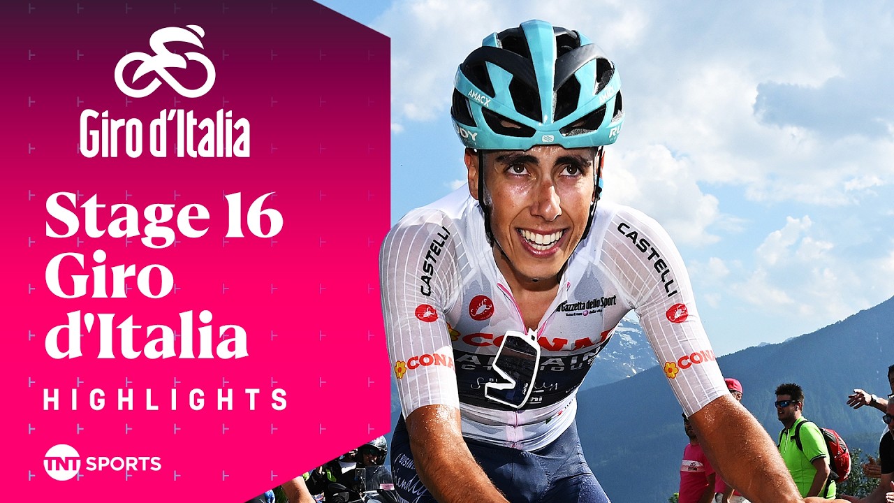 RIVALS OBLITERATED! 🍿 | 2026 Men's Giro d'Italia Stage 16 Race Highlights | TNT Sports Cycling