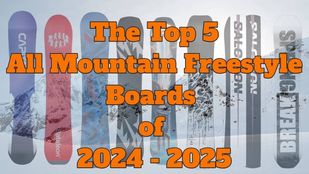 The Best All Mountain Freestyle Snowboards of 2025
