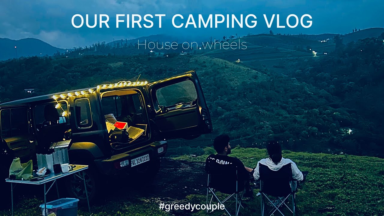 Camping with jimny