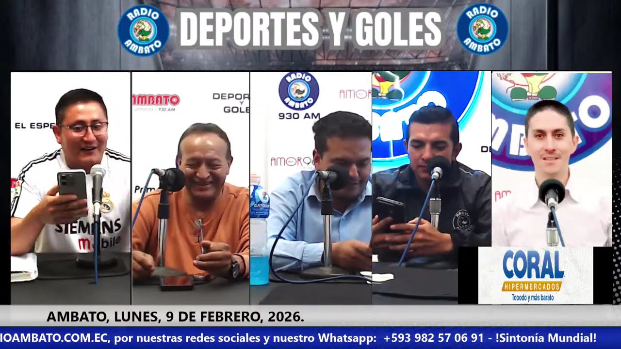 DEPORTES Y GOLES, 9 DE FEBRERO.
