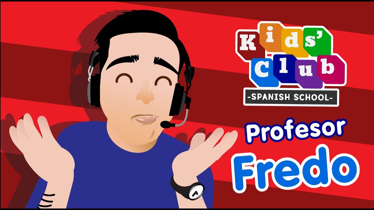 Profesor Fredo in Action! | www.kidsclubspanishschool.com