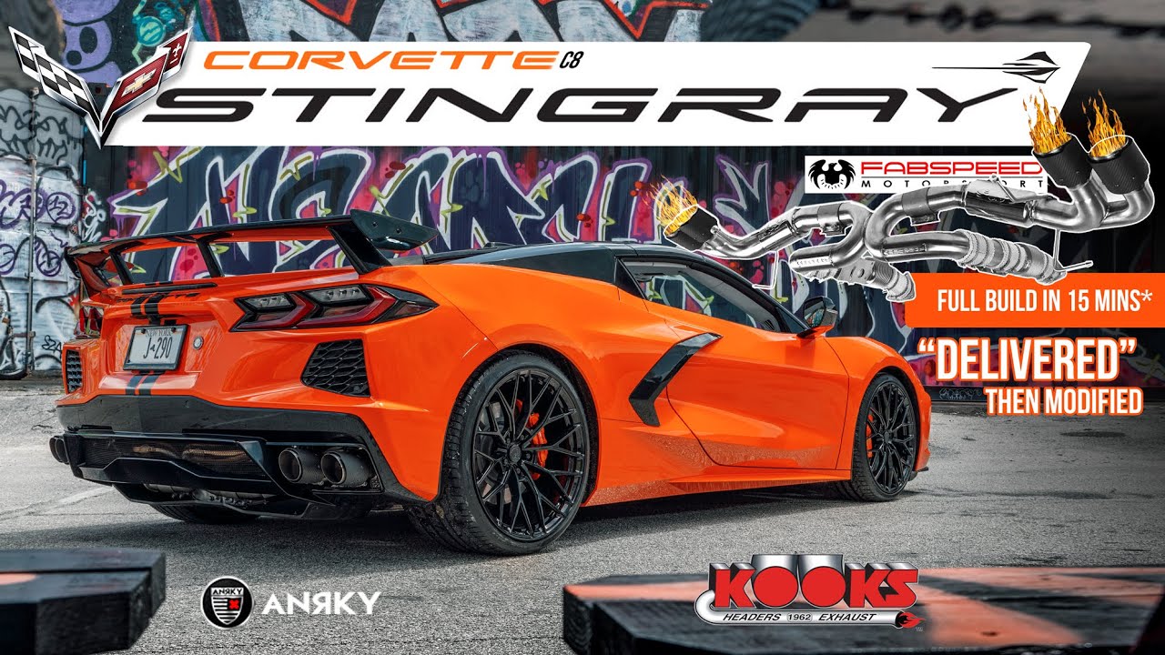 2020 Corvette C8 Build in 15 Mins!