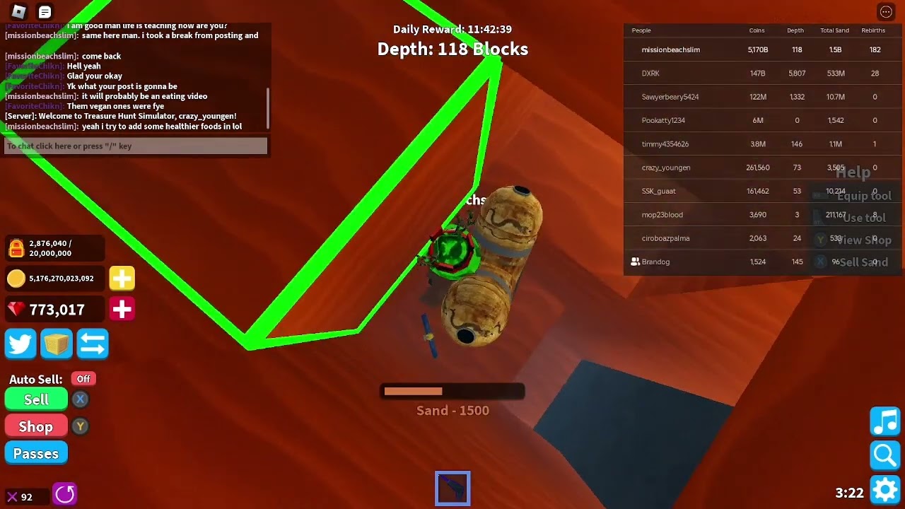 ASMR WHISPERING & PLAYING ROBLOX TREASURE HUNT PART 52  | ASMR TY