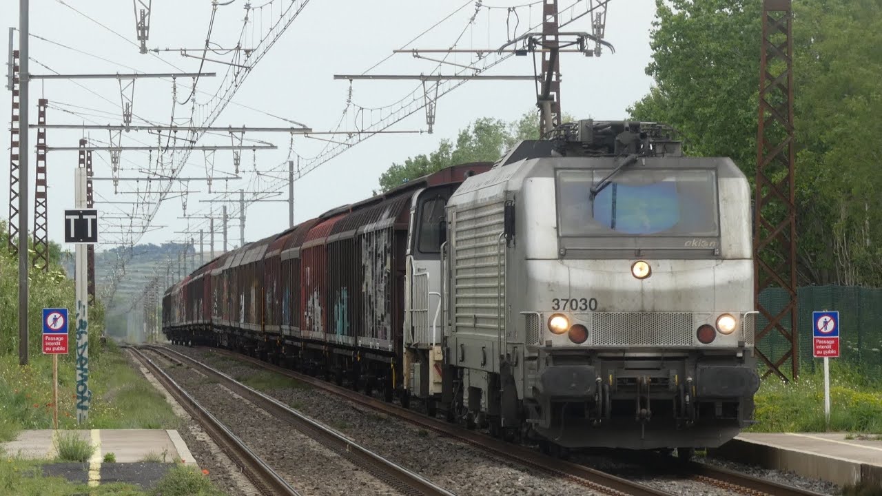 Une journée enrichi en train de FRET en gare de Coursan !