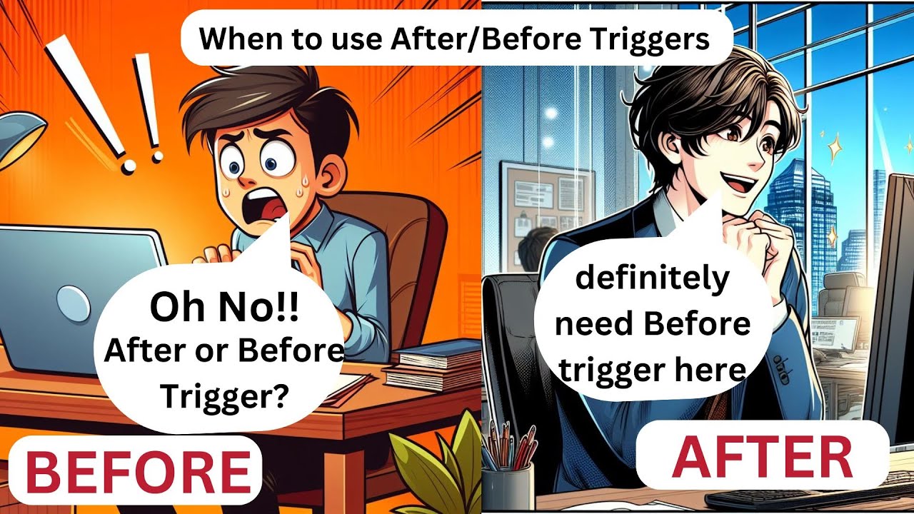 After Triggers vs Before triggers in Salesforce || Apex Crash Course Part 21