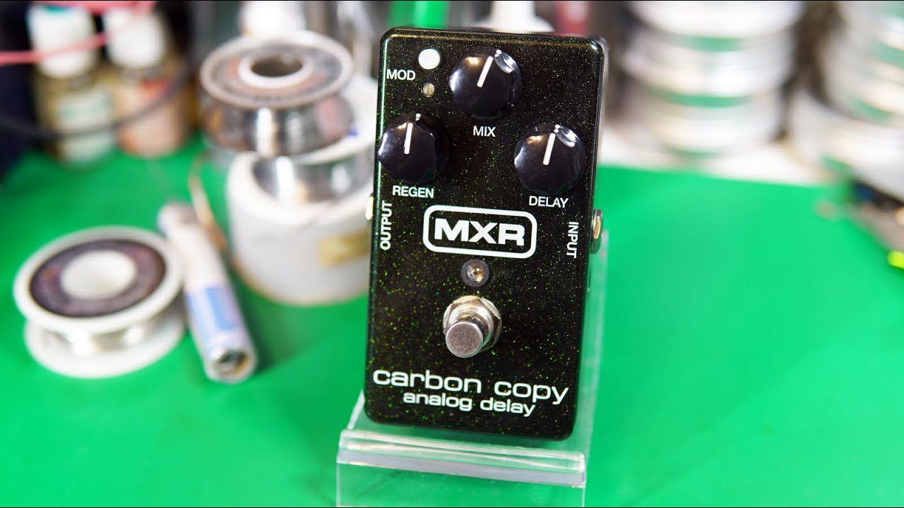 【エフェクター修理】MXR carbon copy analog delay。人気のアナログディレイ。エフェクト掛からず。直らず1年放置してました。