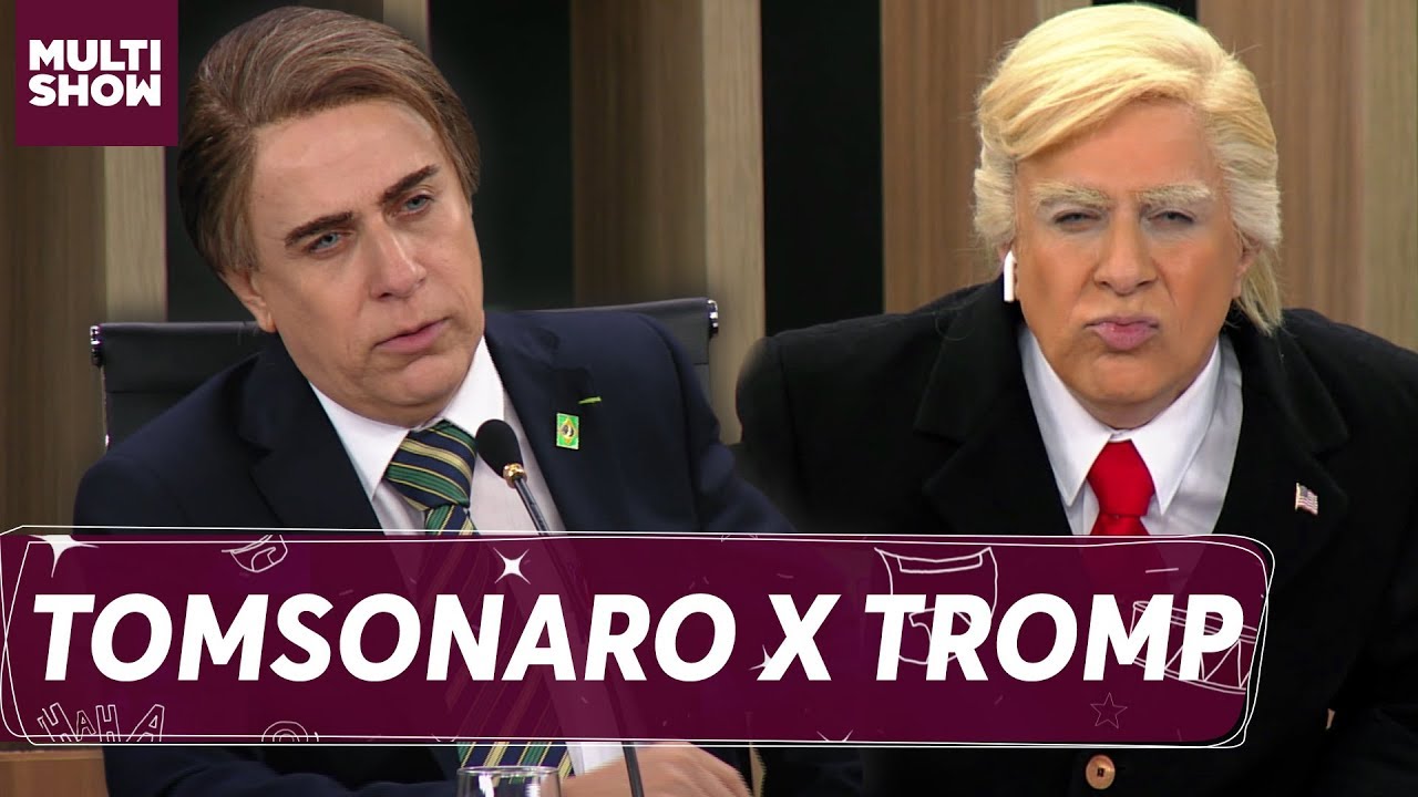Tomsonaro e Tromp se encontram na sessão do plenário | Tom Cavalcanti | Multi Tom | Humor Multishow