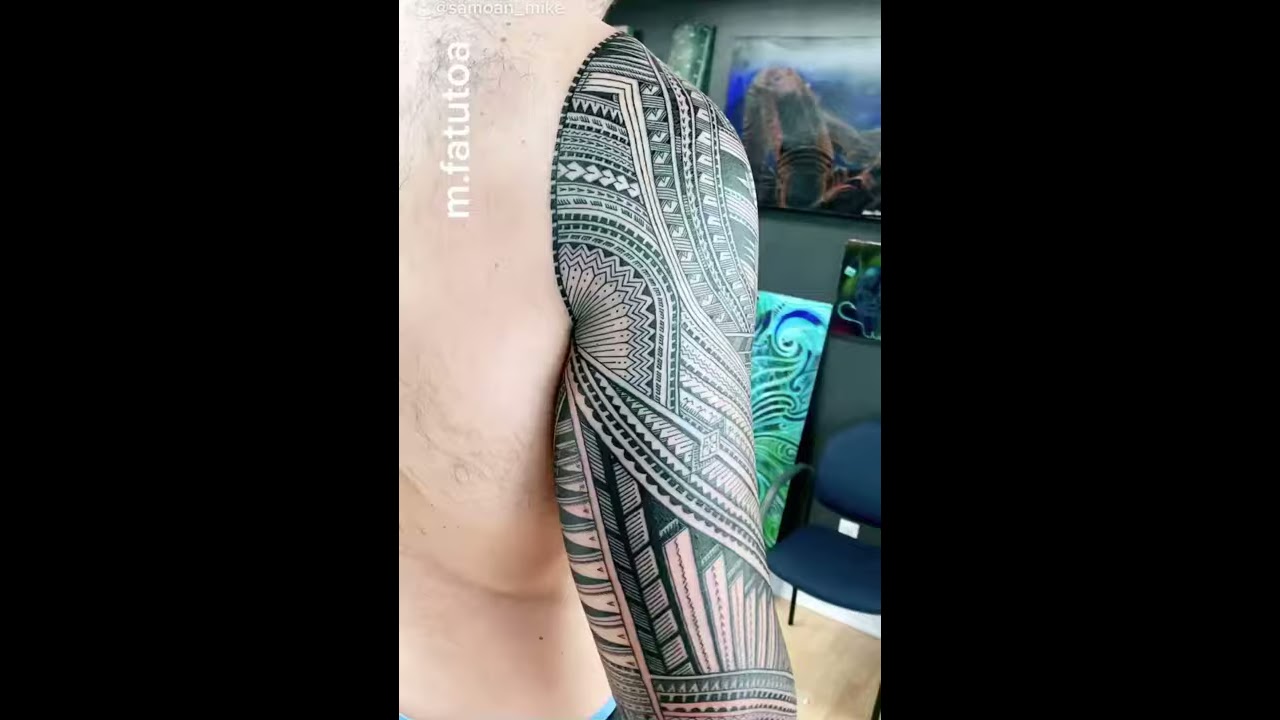 full sleeve | tatau | samoa | polynesian | 