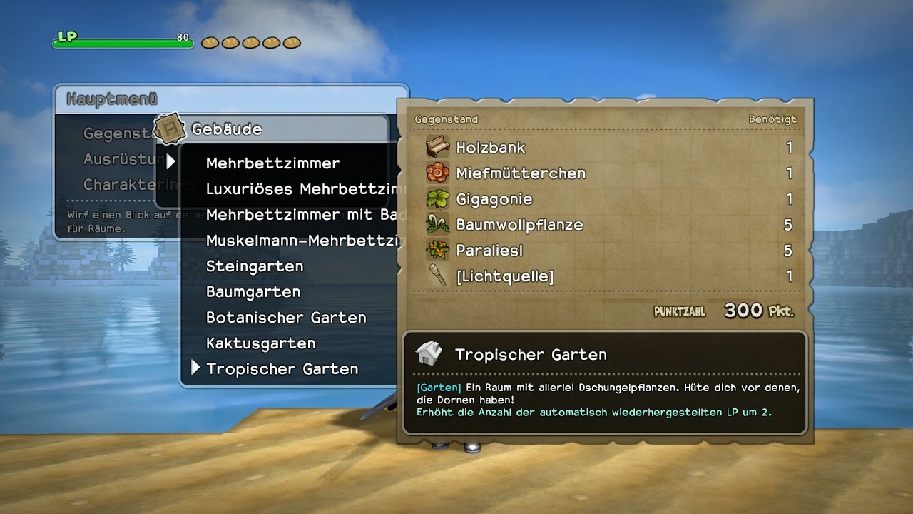 Dragon Quest Builders ★ Alle Raumanleitungen / Komplette Gebäude-Liste / All Rooms [German]