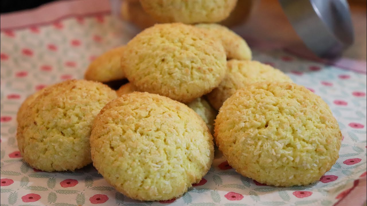 Bolachas de Coco | Receita Caseira e Fácil de Fazer