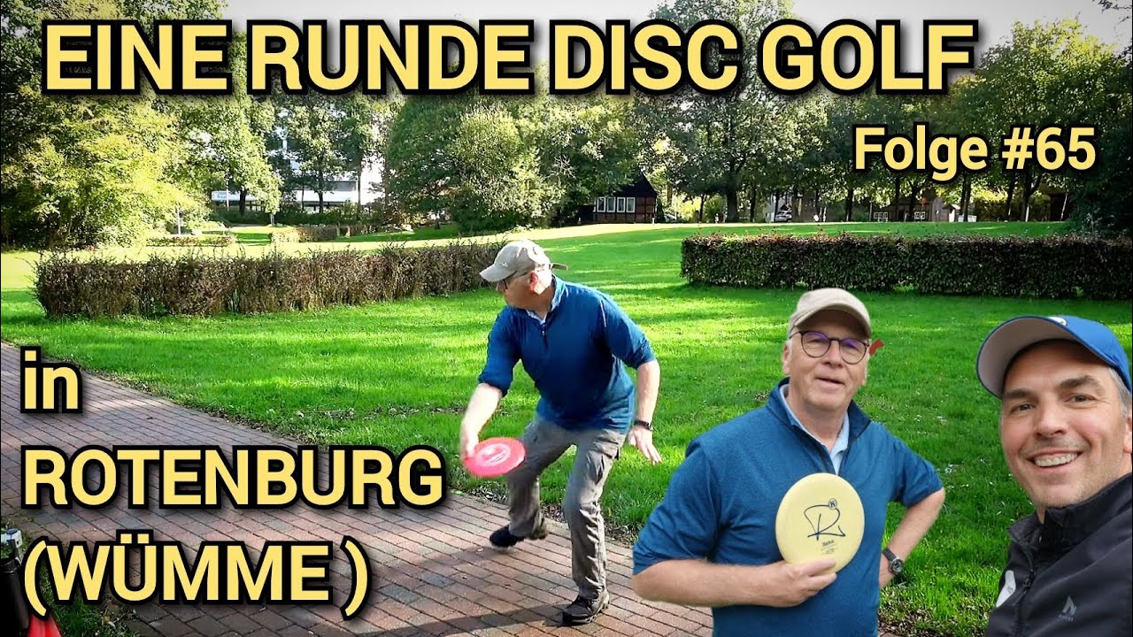#65 Eine Runde Disc Golf in Rotenburg ( Wümme) #discgolf #growthesport