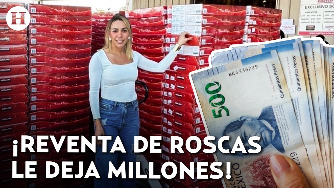 &iexcl;Es su segundo a&ntilde;o haci&eacute;ndolo! Mujer revende mil roscas de reyes y obtiene ganancia millonaria