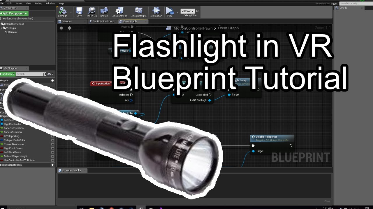 Unreal Engine VR Flashlight (Beginner Tutorial)