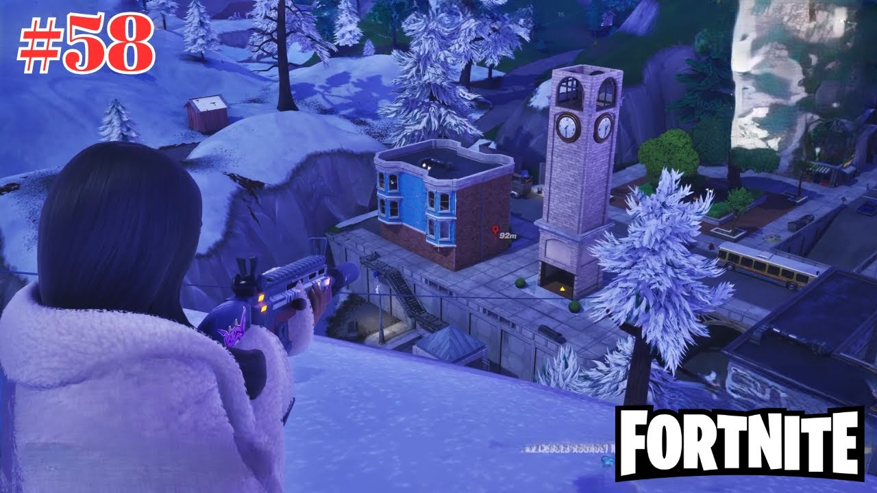 Er zetten hier mensen in dit huis | fortnite #58