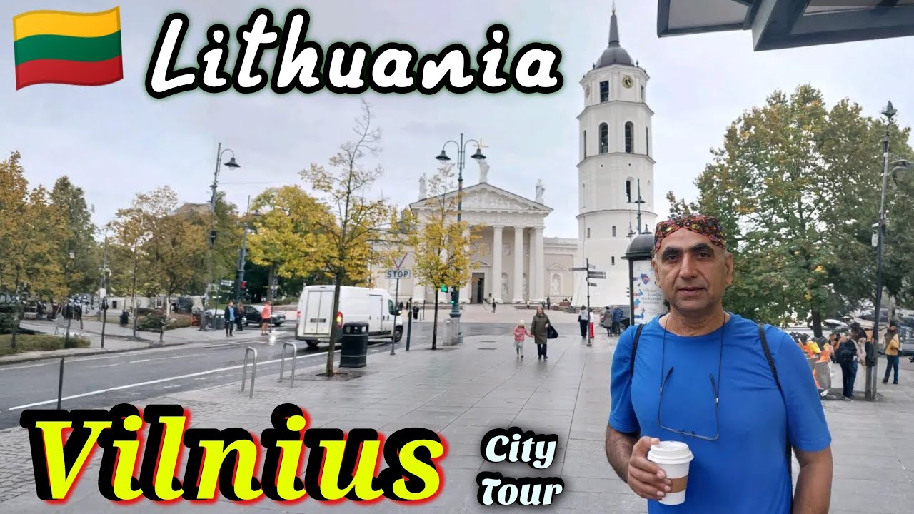 Vilnius Lithuania City Tour 🇱🇹 Juma Namaz or Europe me Pakistani Restaurant