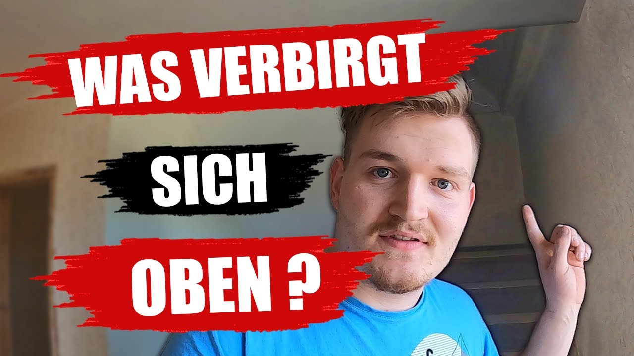 DAS verbirgt sich hinter der Treppe !