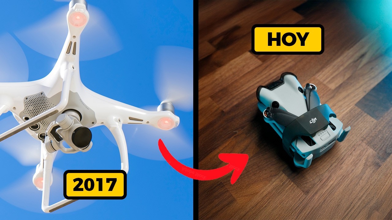 ¿CÓMO los DRONES llegaron a ser tan PEQUEÑOS? | Historia de los Drones Mini | Documental