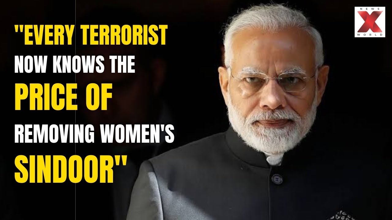 Operation Sindoor: &lsquo;Terror and Talks Cannot Coexist&rsquo;&mdash;Modi&rsquo;s Stern Warning to Pakistan | NewsX World