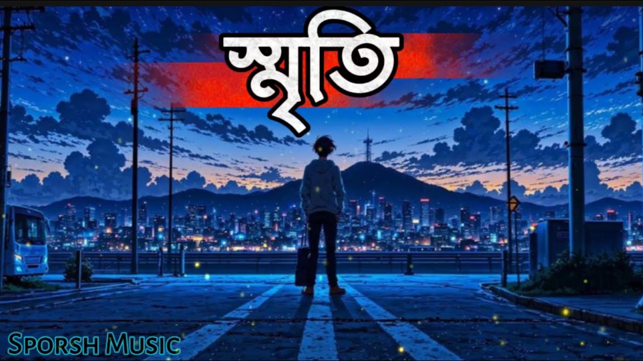 স্মৃতি | Sriti - Official Lyric Video | Sporsh Music.