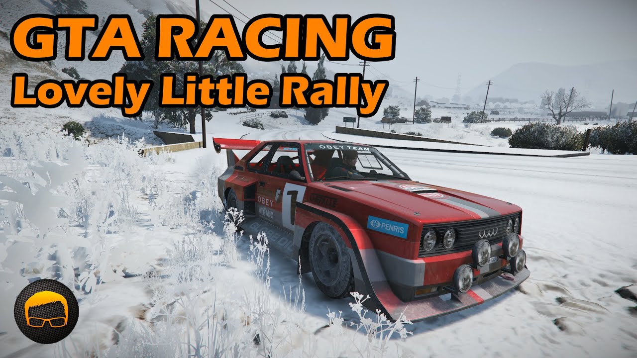 Just A Lovely Little Snowy Omnis Rally - GTA 5 Serious Racing