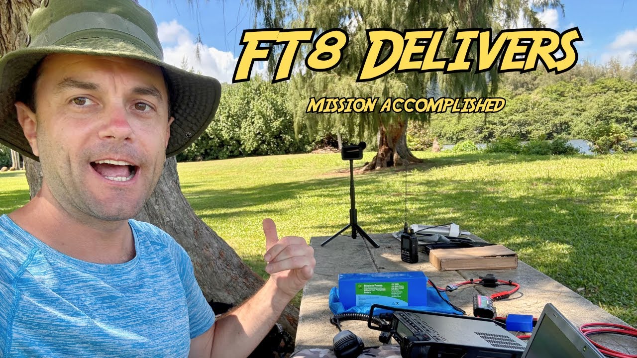 Может ли FT8 спасти мою неудачную активацию Hawaiian POTA?