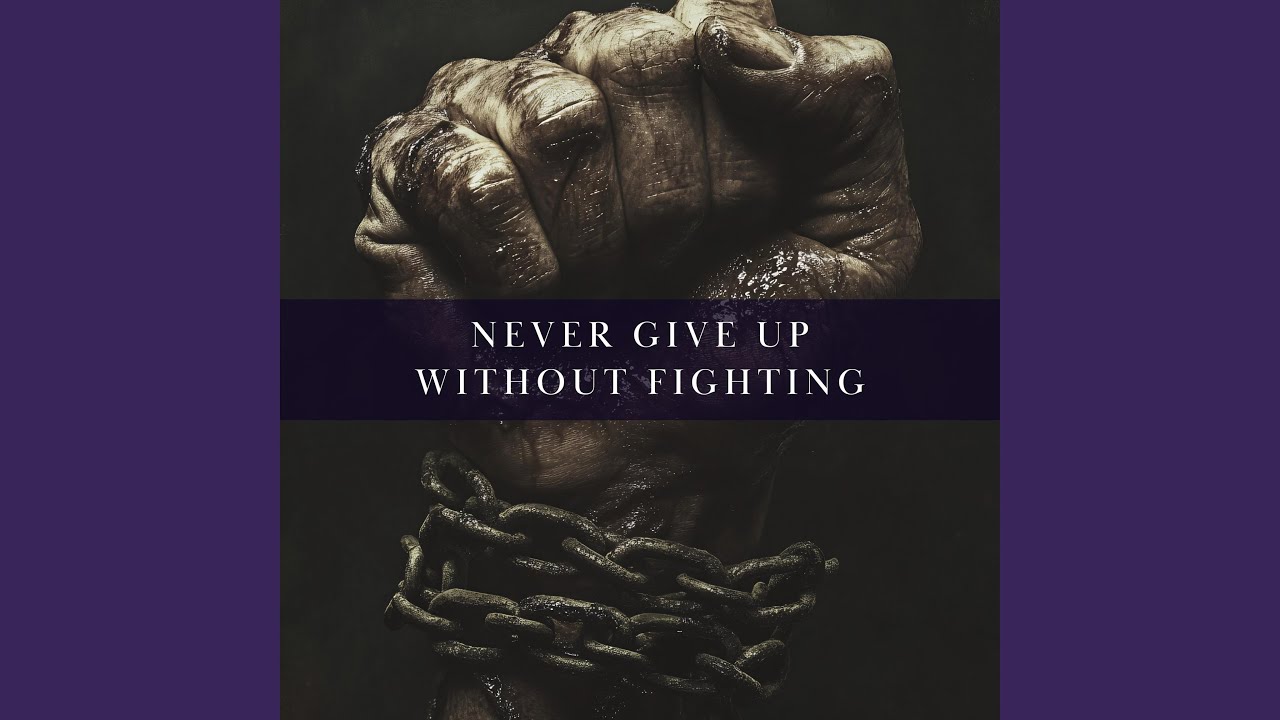 Never give up without fighting