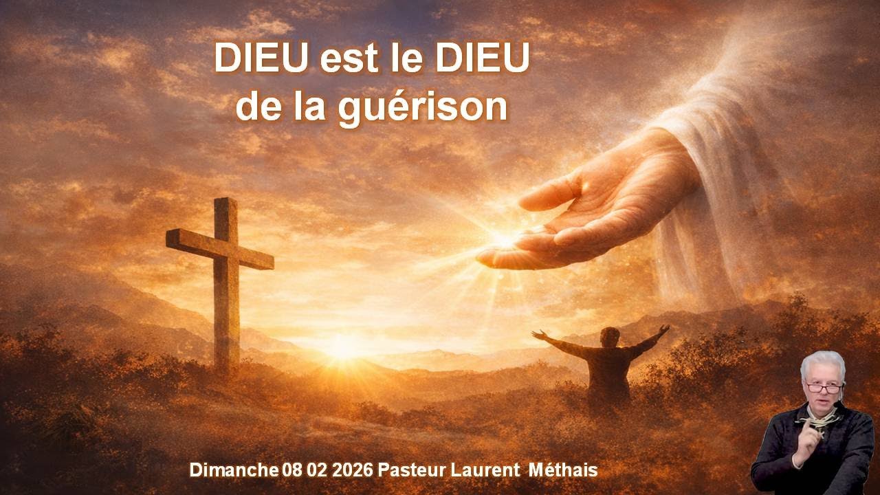 DIEU est le DIEU de la guérison ;  Dimanche 08 02 2023 Aprés-midi  Pasteur Laurent Méthais