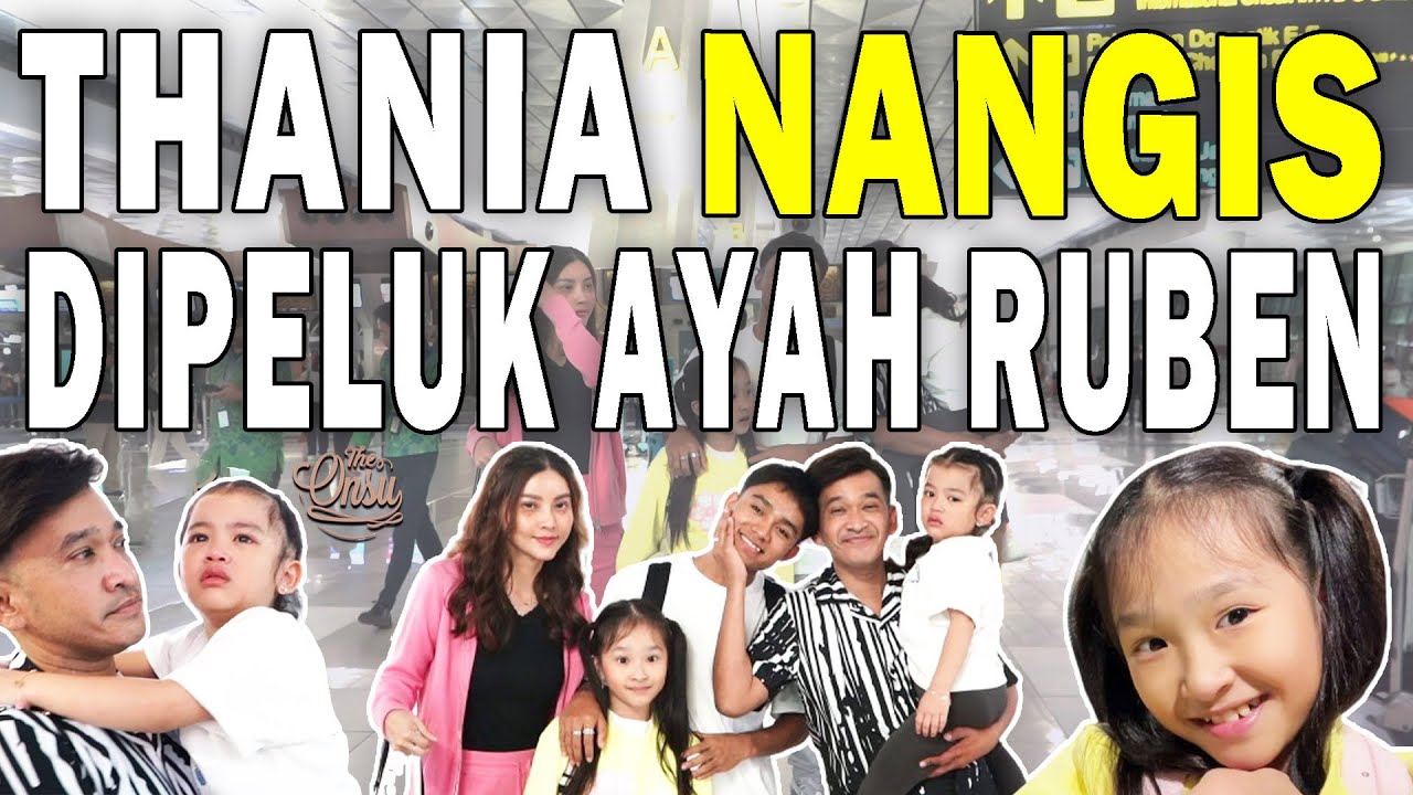 RUBEN ONSU ANTER 3 KRUCIL KE BANDARA‼️ | THE ONSU FAMILY