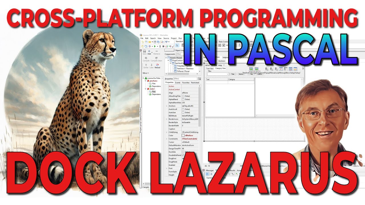 Как закрепить Lazarus IDE в одном окне