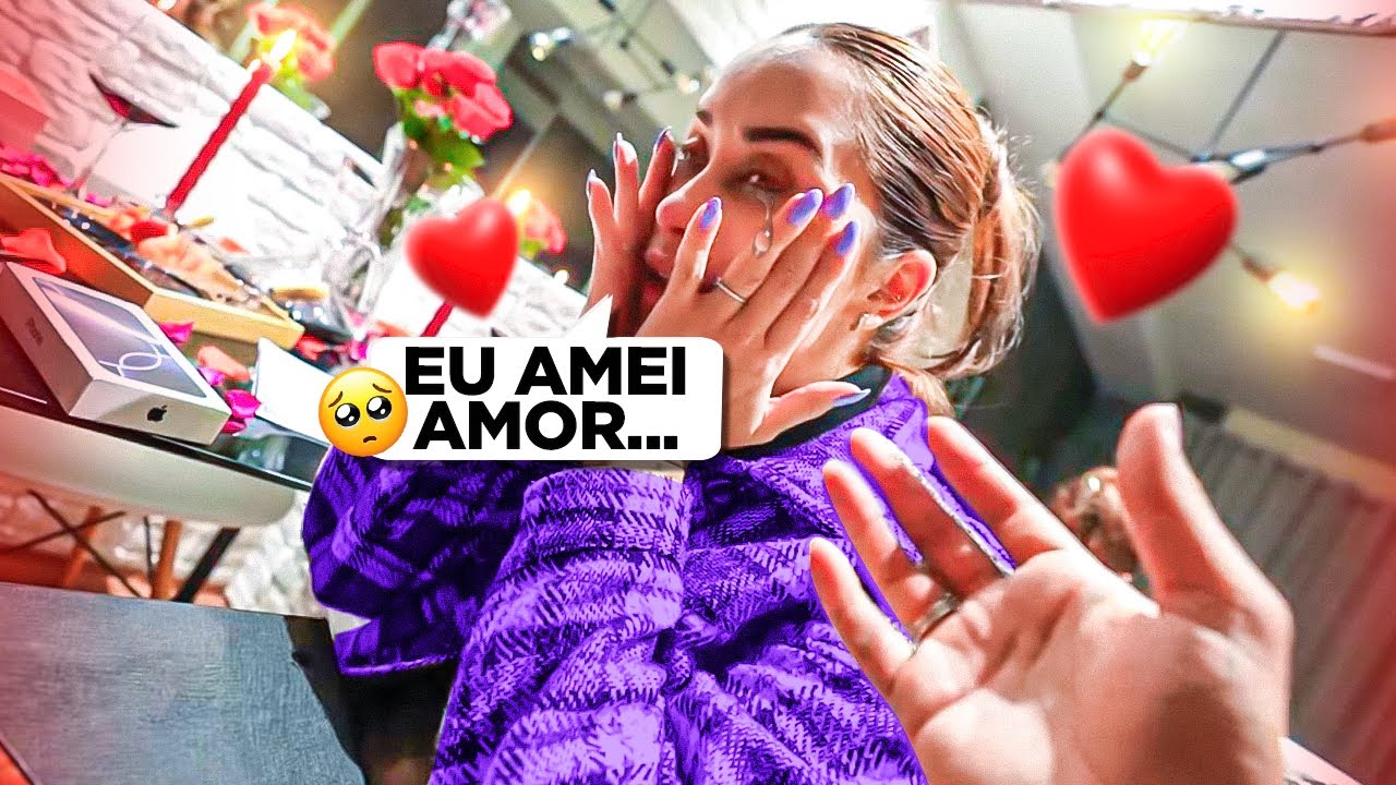 FIZ MINHA NAMORADA CHORAR NESSE VIDEO ❤️ !! *melhor trolagem do meu canal * 😂❤️