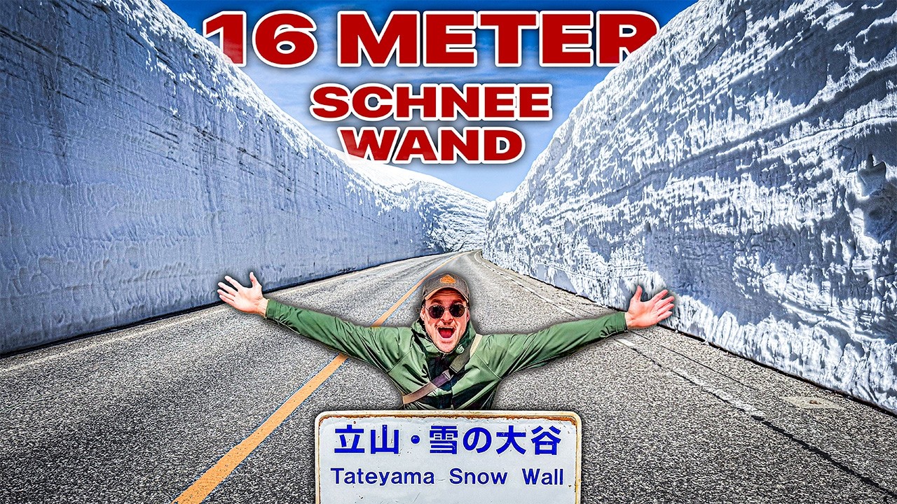 16 METER SCHNEEWAND!! ❄️🇯🇵 ...wiederholt nicht meine Fehler 🙈
