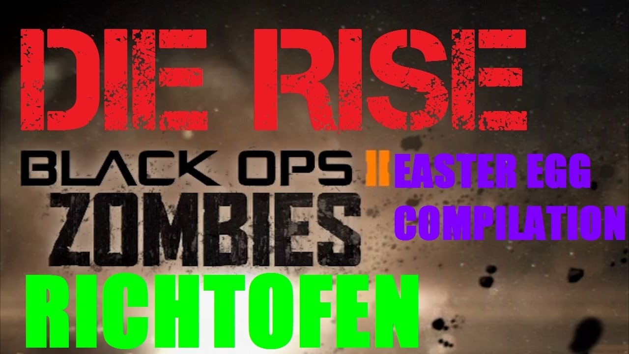 Die Rise Easter Egg High Maintenance Achievement Compilation Guide (Richtofen's Side)