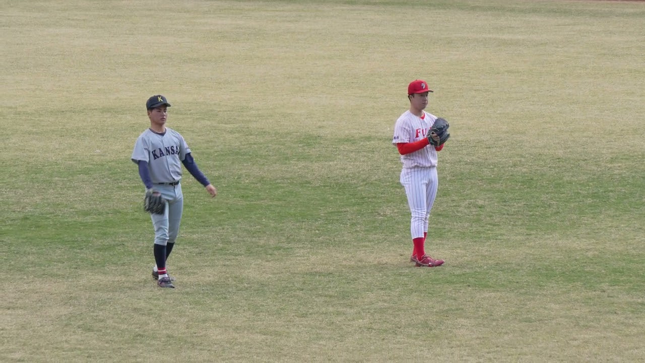 2023/12/1(金) キャッチボール(投手) 侍ジャパン大学代表候補選手