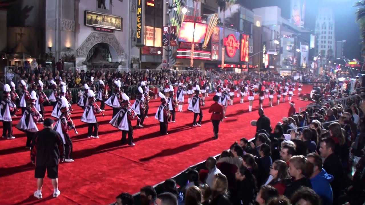Banning HS Mighty Marching Pilots - 2012 Hollywood Christmas Parade