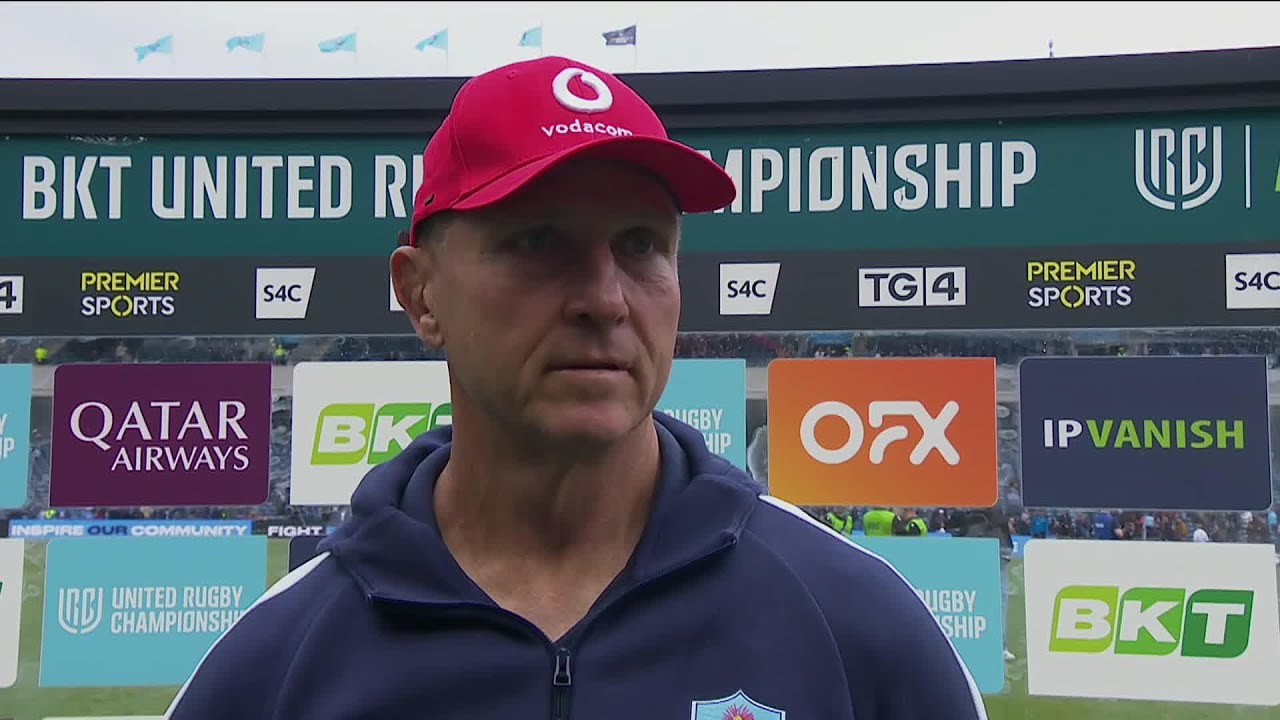 Vodacom Bulls head coach Johan Ackermann speaks after URC Semi-Final win over Glasgow Warriors