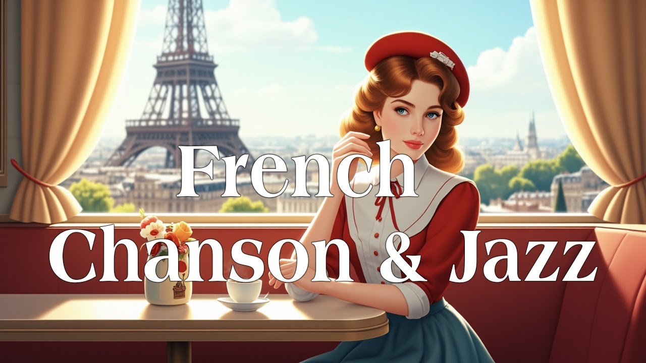 【Playlist #26】French Chanson & Jazz Vibes 🪗 | Elegant Parisian Caf&eacute; Sounds : France 🇫🇷