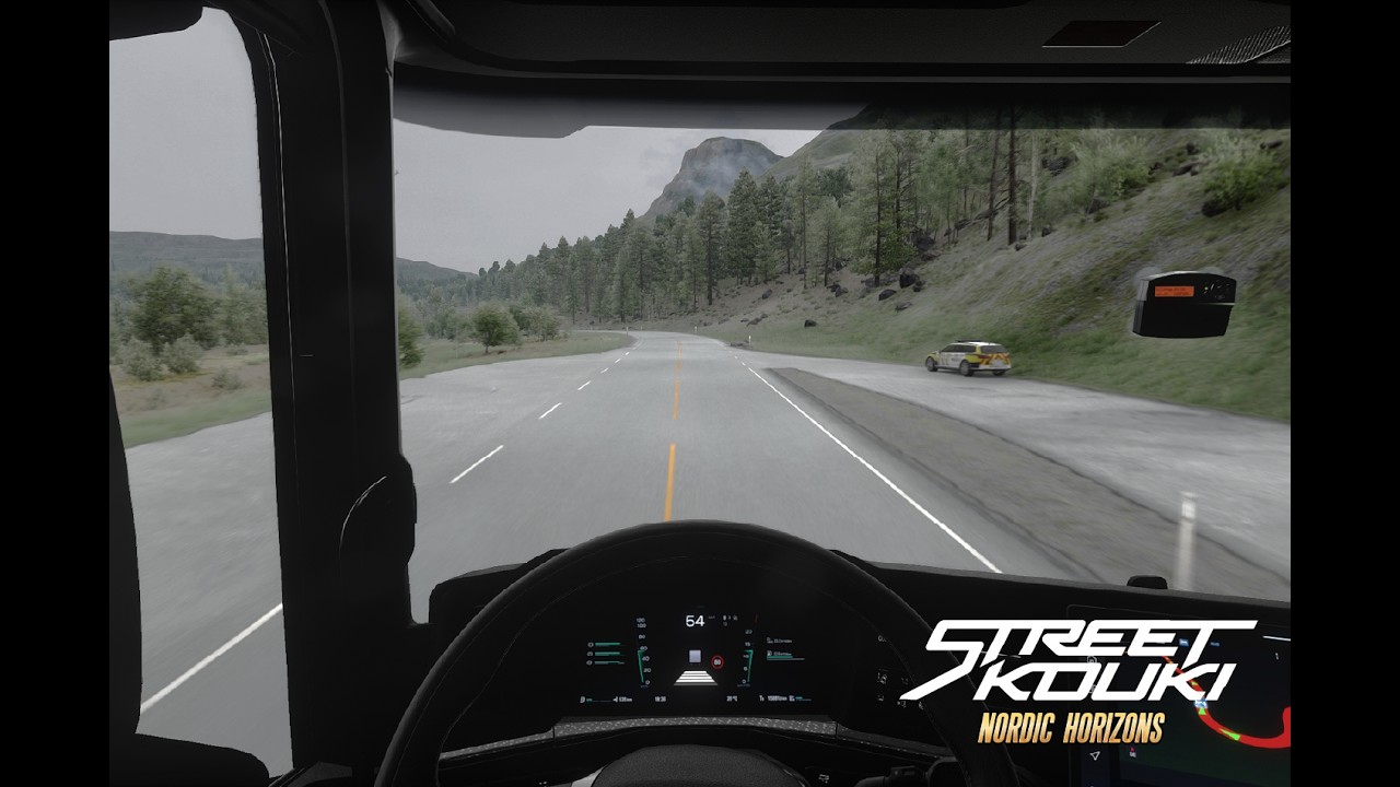 ETS2 Realistic graphics | Nordic Horizons 1.58 - snowymoon and Reshade