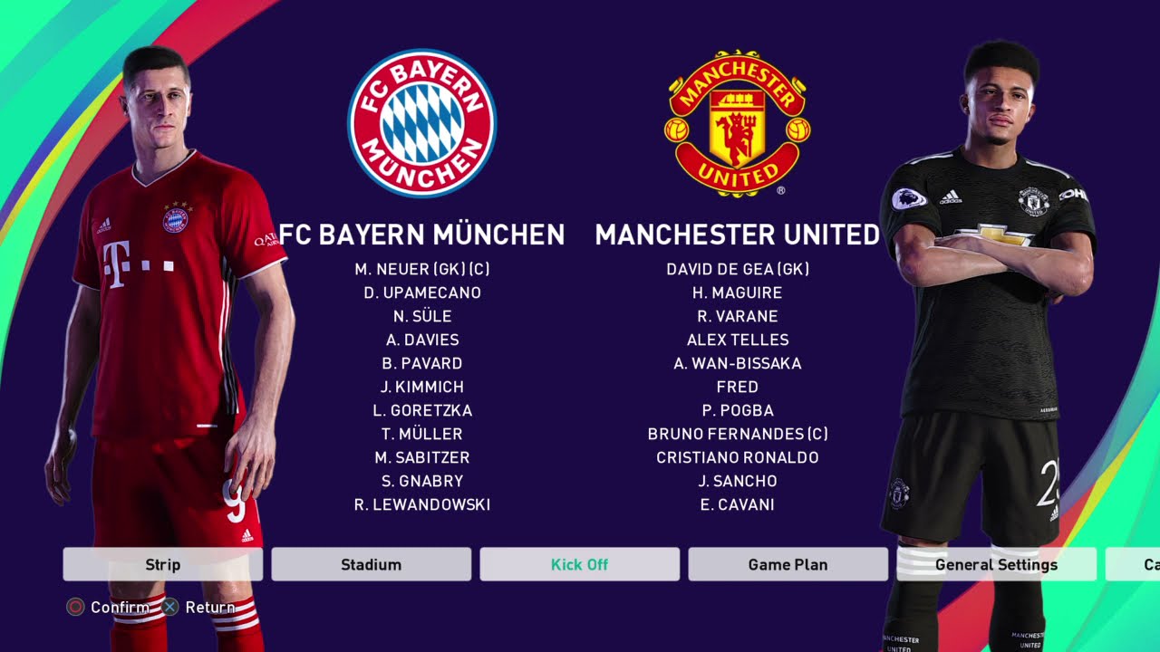 Formasi Terbaik Usmakabyle PES 2021 BAYERN MUENCHEN