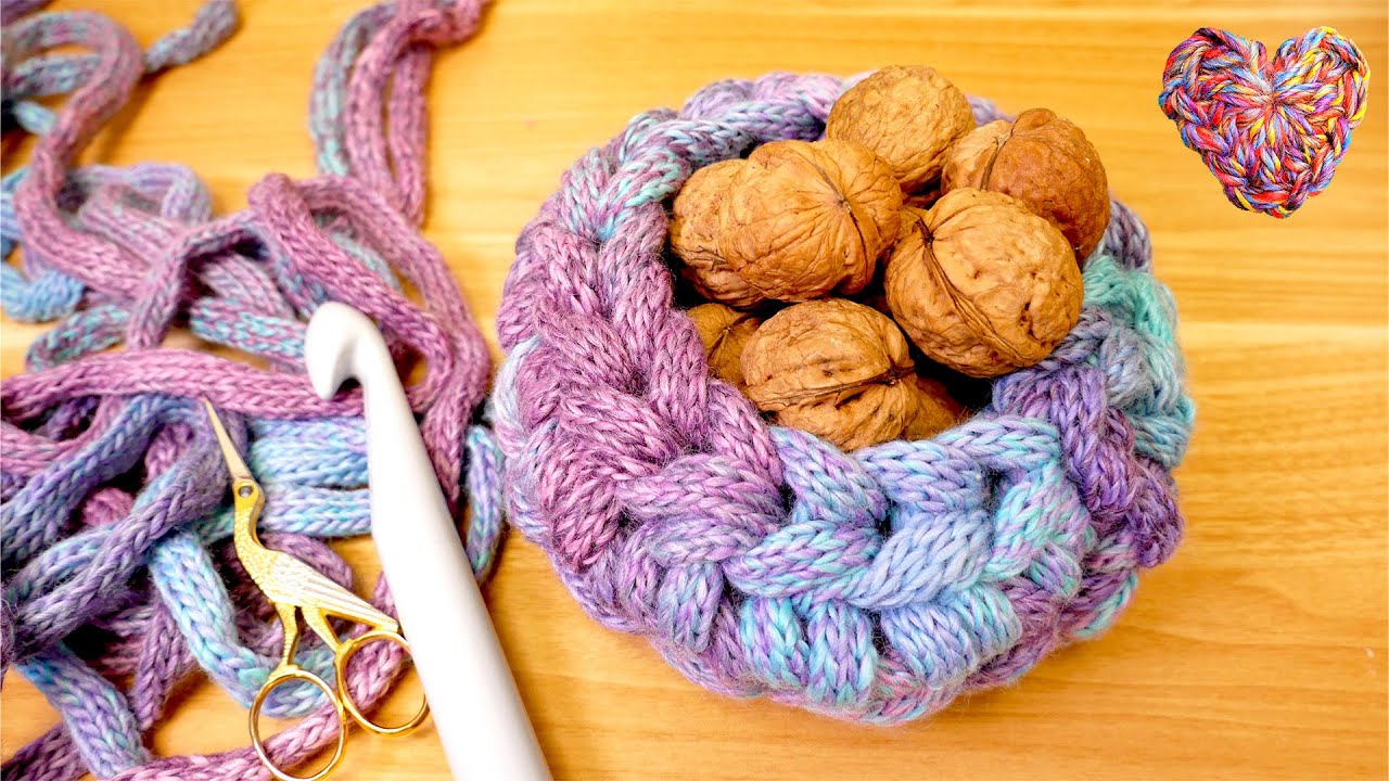 Häkeln | XXL Wolle Experiment NEUE IDEE aus gestrickter Wolle