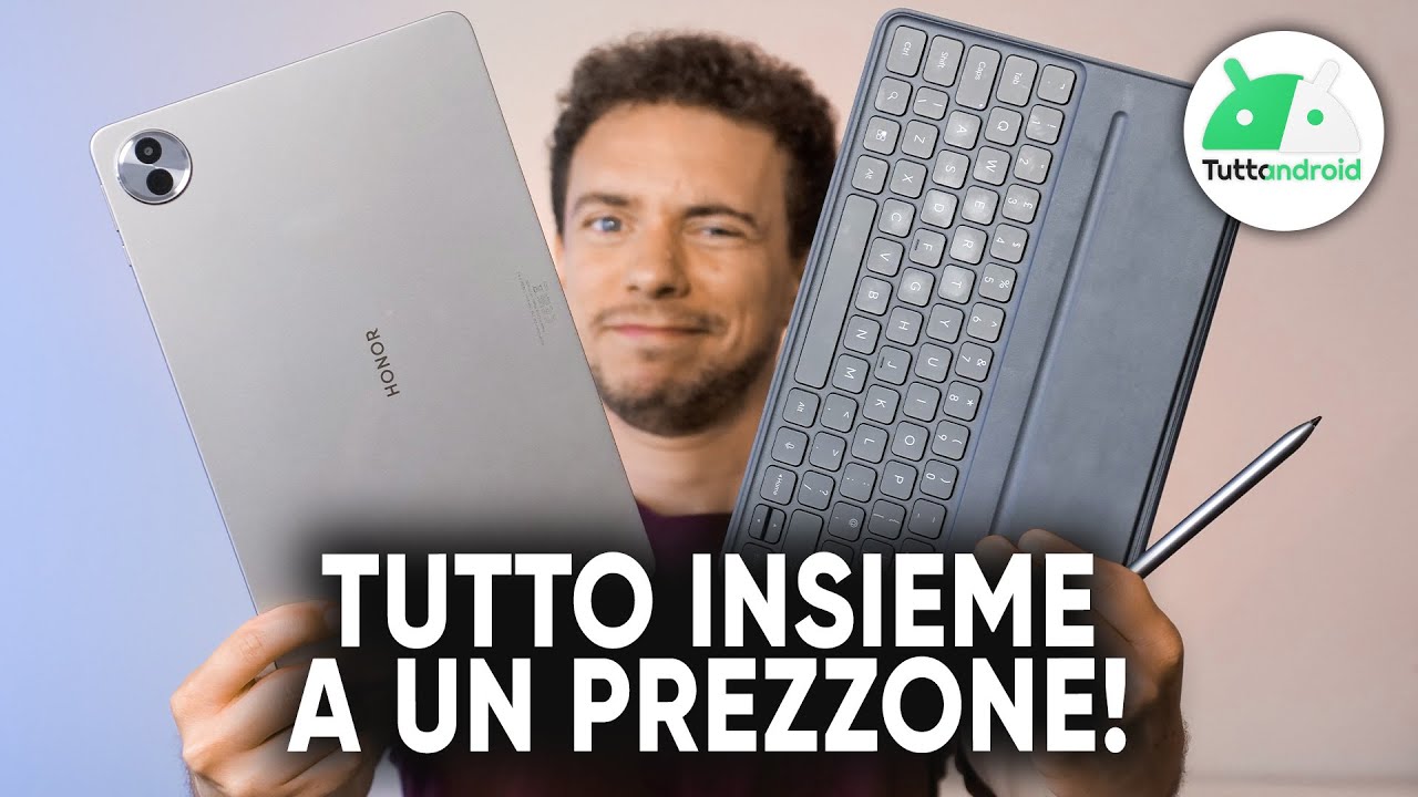 IN che SENSO SOLO 315€!? GRAN TABLET con TASTIERA e PENNA in regalo! Recensione HONOR PAD 10